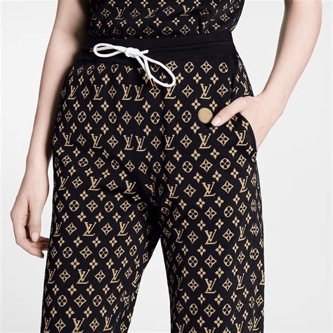 louis vuitton jogger damen|Monogram Accent Jogging Pants .